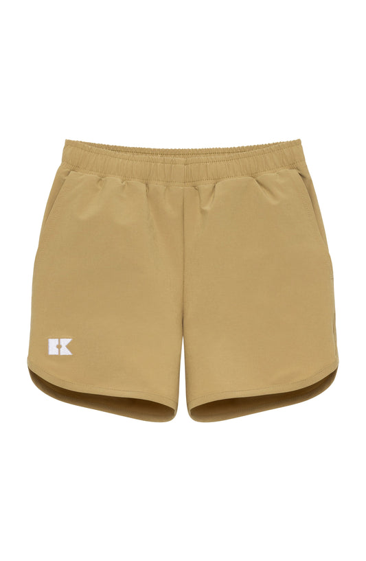 COURTSIDE KIDS  - BB - SUPER SHORT - KHAKI