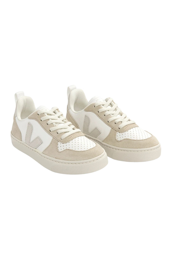 Veja - V-10 Leather White Natural Almond