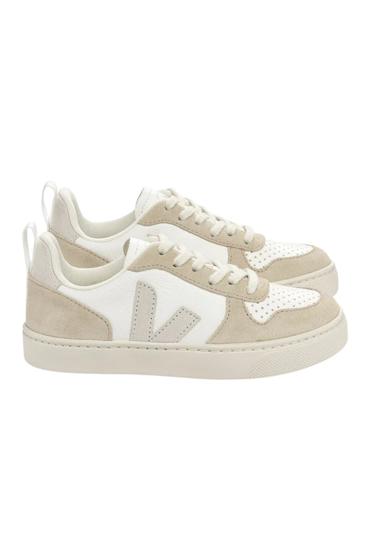 Veja - V-10 Leather White Natural Almond