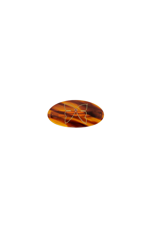 Emi Jay - ACC - Ponytail Barrette - Tortoise Butterfly