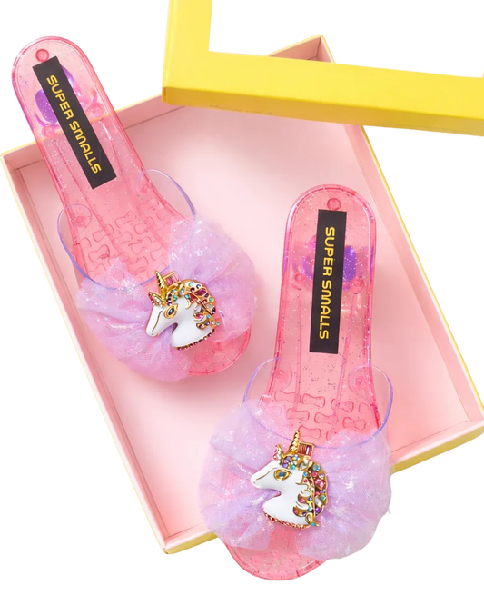 SUPER SMALLS - T&B - UNICORN WISHES PLAY SHOES - PINK