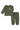 Petit Lem - Dark Green Quilted Set