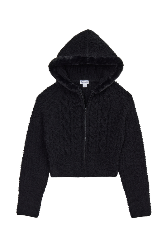 Splendid-BG-Diva Hoodie-Black