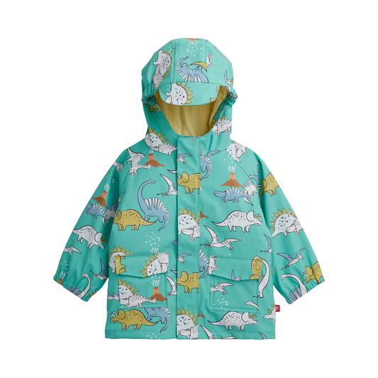 MAGNETIC ME - BB - RAINCOAT - ALL OVER DINO COLOR CHANGING