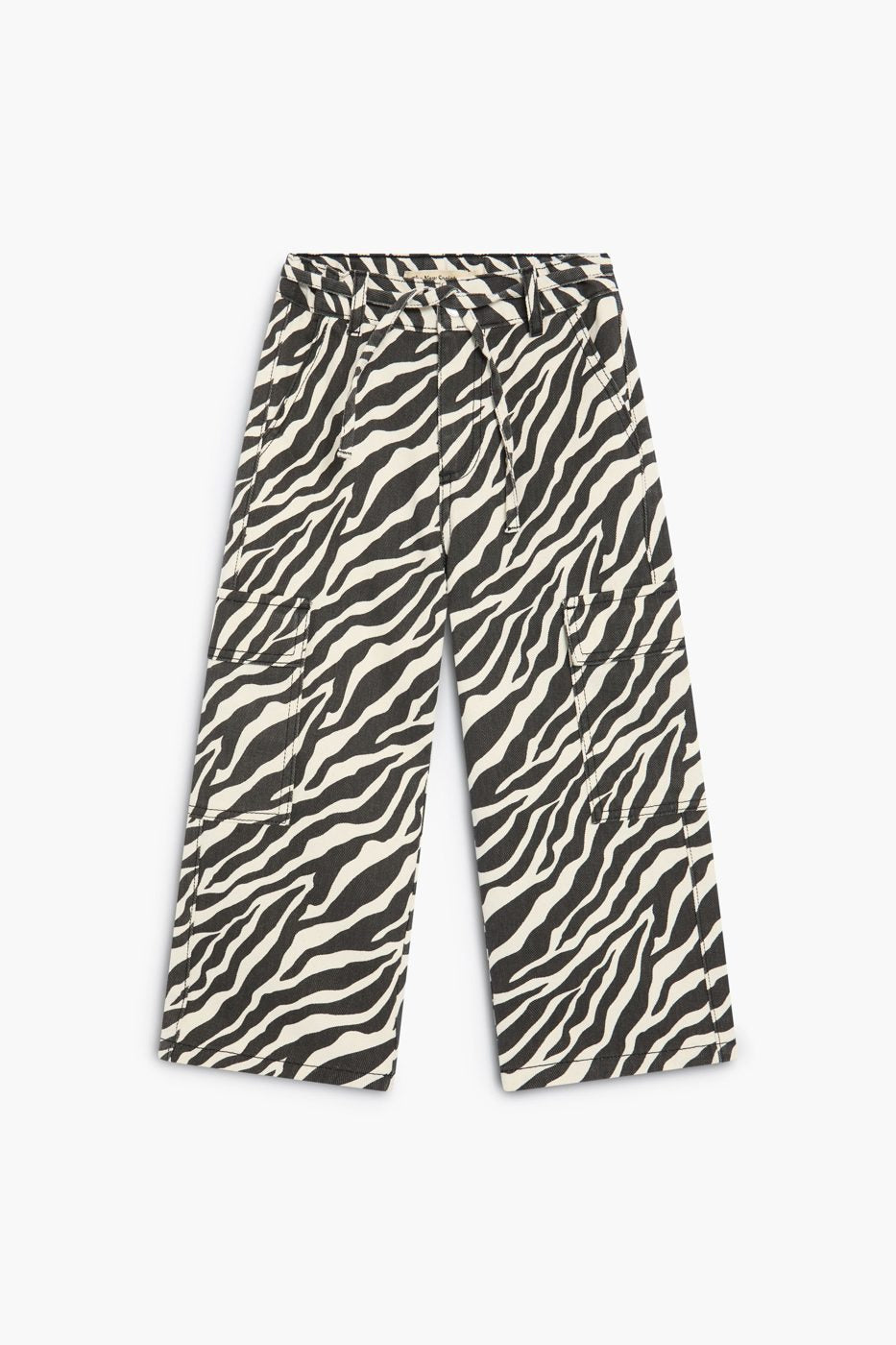 NEW SOCIETY - Dakota Trouser Zebra Print