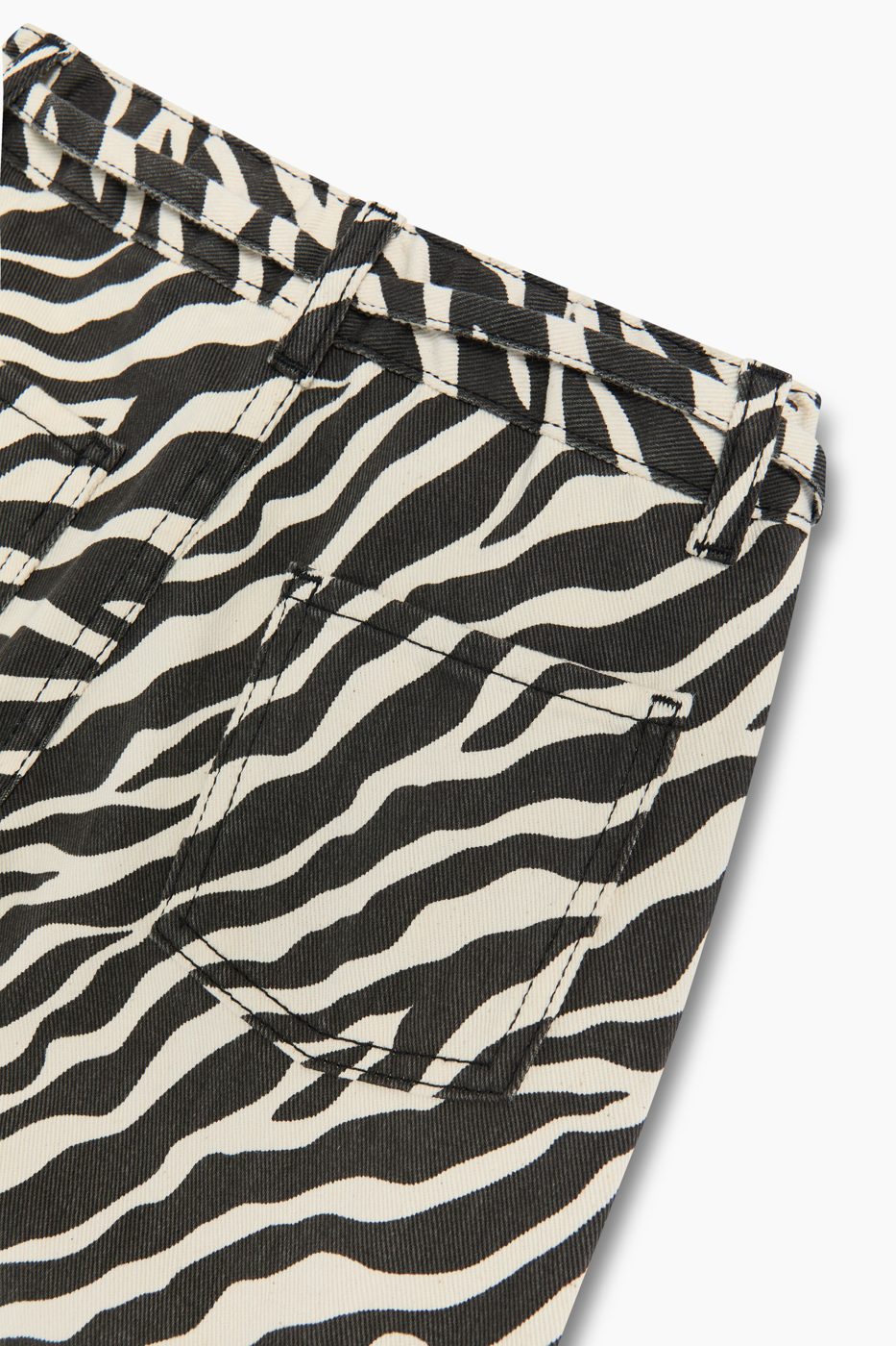 NEW SOCIETY - Dakota Trouser Zebra Print