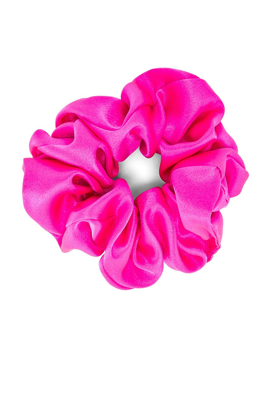 Emi Jay - ACC - Sweet Dreams Silk Scrunchie - Electric Magenta