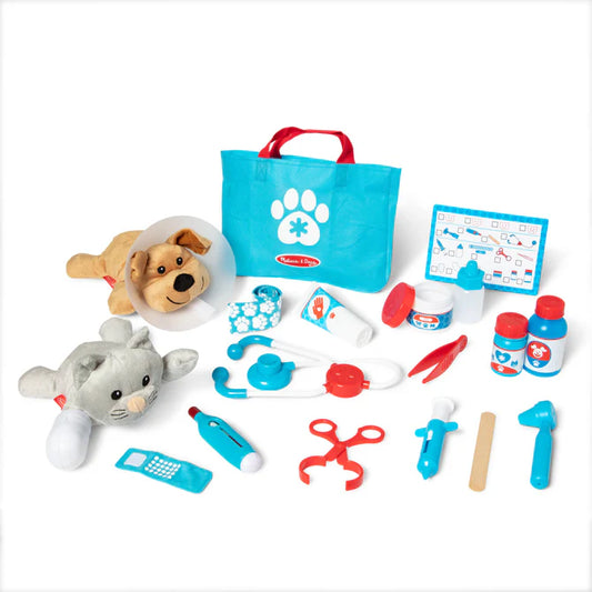 MELISSA & DOUG - T&B - EXAMINE & TREAT PET VET PLAY SET