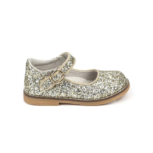 IM-LINK - SHOES - NATASHA GLITTER MJ - CHAMPAGNE