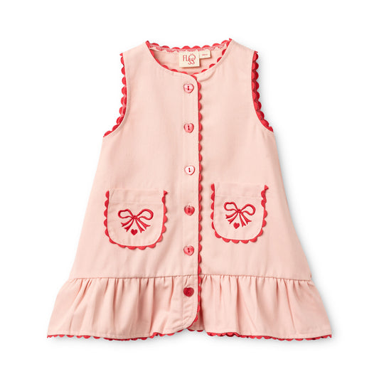 FLOSS - TG - ELINA DRESS - SOFT ROSE
