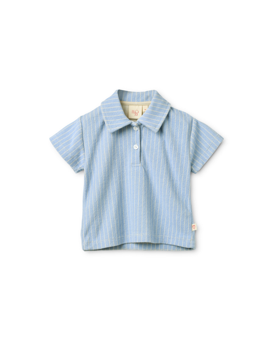 FLOSS - TB - NOHR SHIRT - BRIGHT BLUE STRIPE