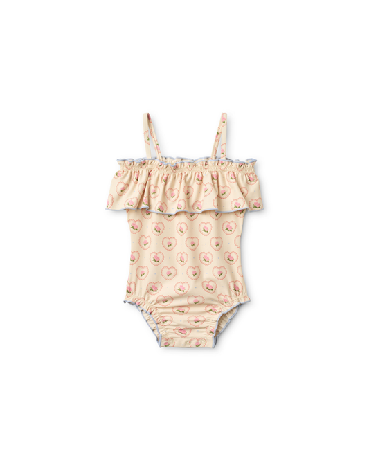 FLOSS - BBY - CORAL SWIMSUIT - ROSY HEART