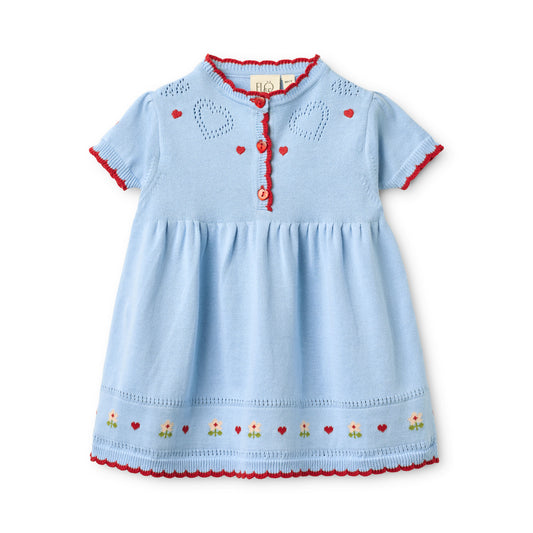 FLOSS - TG - BLANCA DRESS - BLUE SKY