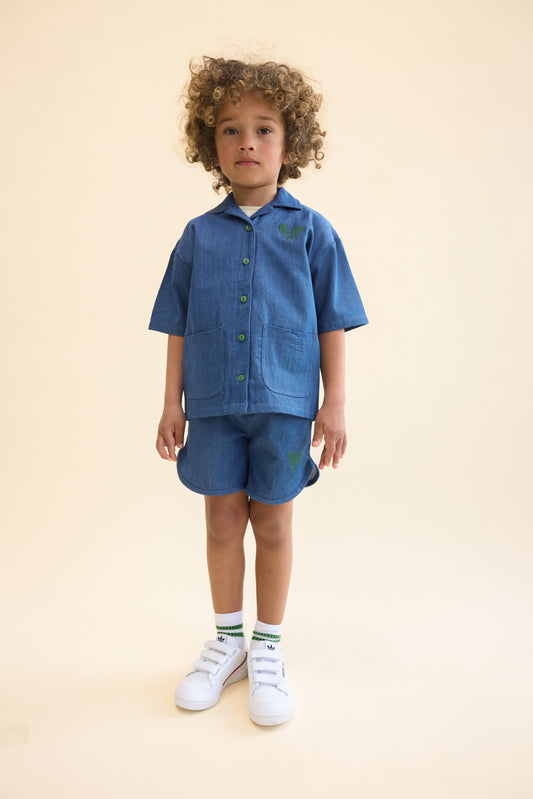 FLOSS - BB - VICTOR SHORTS - MID BLUE