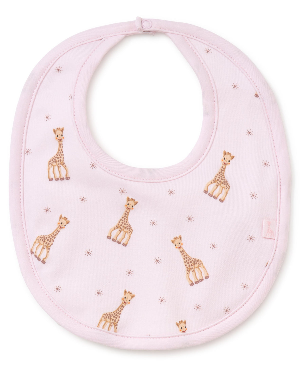 KISSY KISSY - BBY - SOPHIE LA GIRAFE BIB - PINK