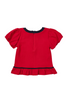 Florence Eiseman - Cherries Bubble Sleeve Top