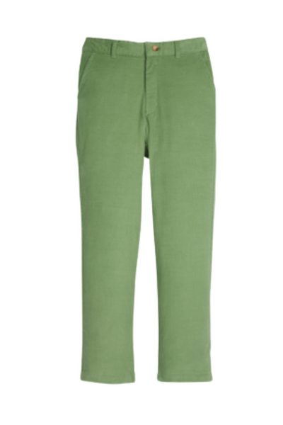 Little English - Watercress Green Corduroy Classic Pant