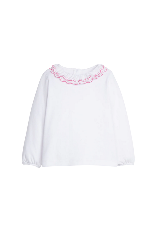 Little English - TG - Double London Blouse - Hot Pink