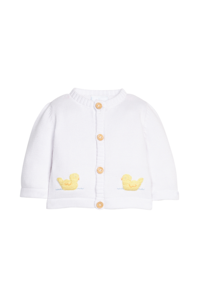Little English - Duck Crochet Cardigan