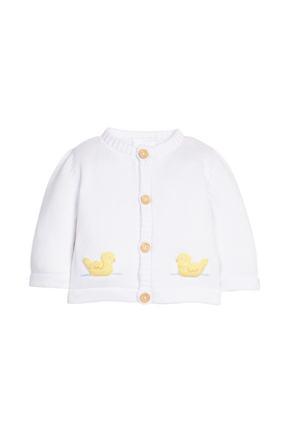 Little English - Duck Crochet Cardigan