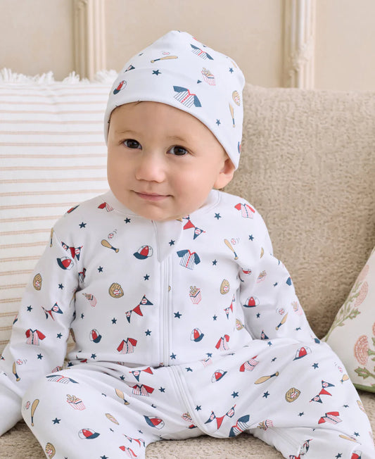 KISSY KISSY - BBY - FOOTIE W/ ZIP - FLY BALL - MULTI