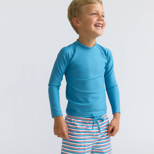 MINNOW - BB - UNISEX NIAGARA RASHGUARD - BLUE