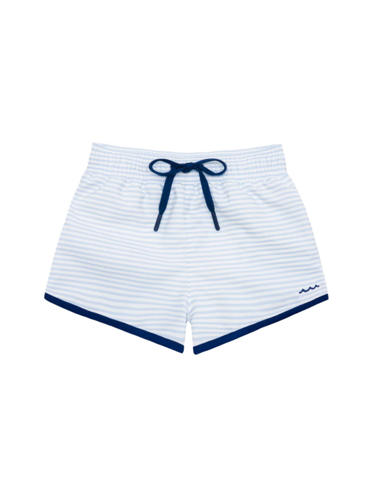 MINNOW - BB - BOYS POWDER BLUE STRIPE BOARDIE - POWDER BLUE