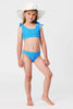Snapper Rock - Marine Blue Crop Bikini