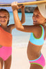Snapper Rock - Candy Colorblock Crop Bikini