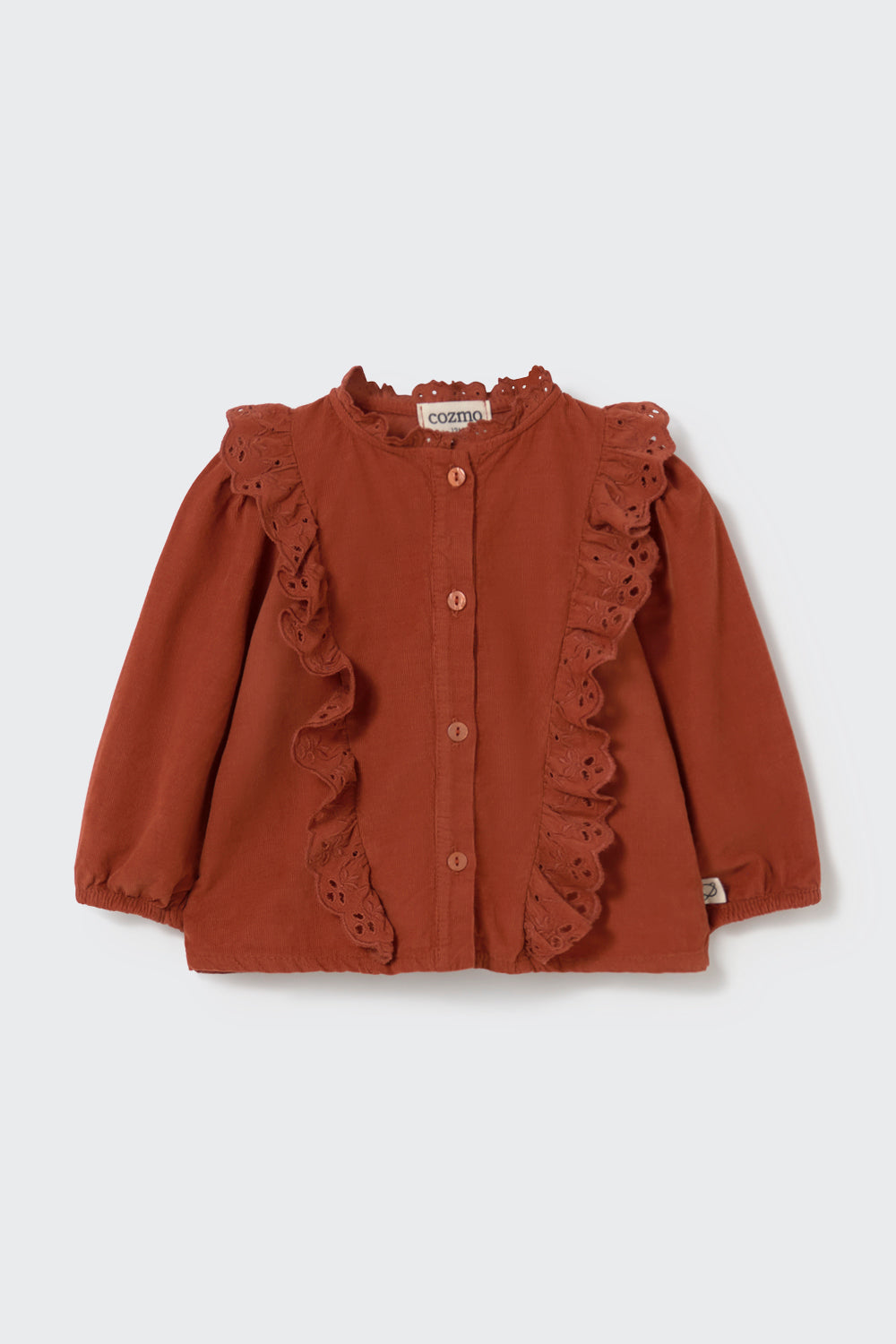 COZMO - BBY - TENDER CORDUROY BLOUSE - GINGER