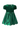 Rachel Riley - Green Taffeta Scalloped Dress