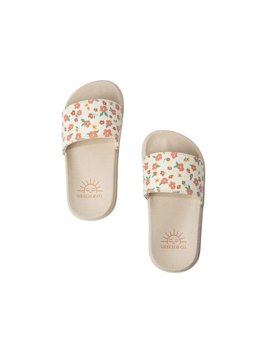 GRECH & CO. - SHOES - SLIDE SANDAL - SUNSET MEADOW - SUNSET MEADOW