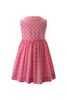 Heart Sleeveless Button Front Dress