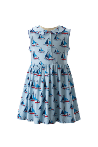 Sailboat Jersey Dress