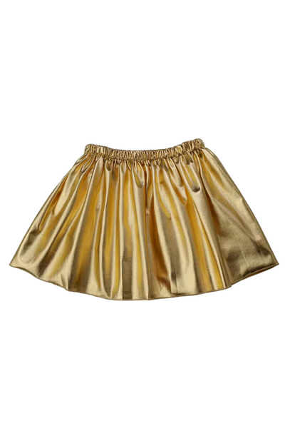 Metallic Gold Skirt