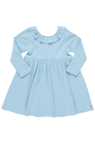 Pink Chicken - Blue Princess Diana Rib Dress (7-16)