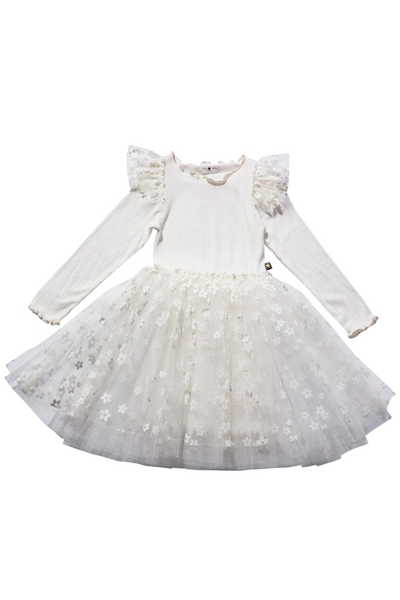 Petite Hailey - Frill Flower Tutu Dress (2-6X)