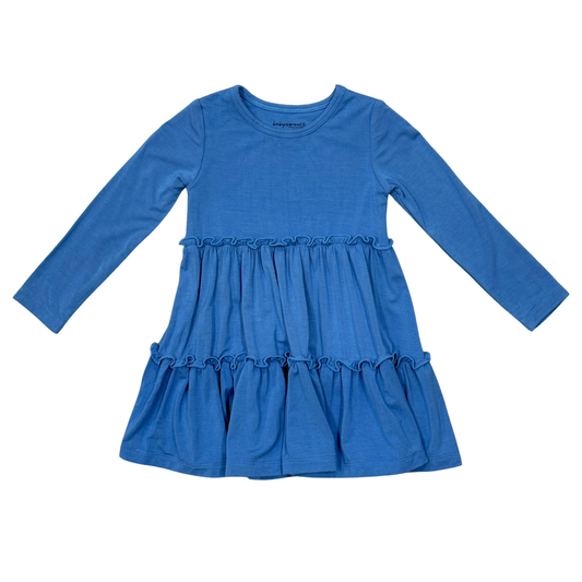 BABYSPROUTS - TG - LONG SLEEVE DOUBLE TIERED - STONEWASH
