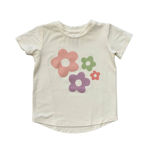 BABYSPROUTS - TG - GIRL'S SHORT SLEEVE TEE - SUMMER BLOOMS
