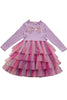 Petite Hailey - Bow Layered Tutu Dress