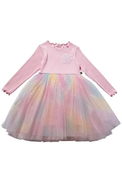 Petite Hailey - Daisy Ombre Tutu Dress (2-6X)