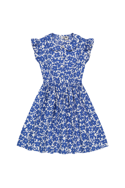 Eloise Dress - Blue Poppy 2-6x