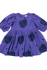 Pink Chicken - Embroidered Purple Brooke Dress (2-6X)