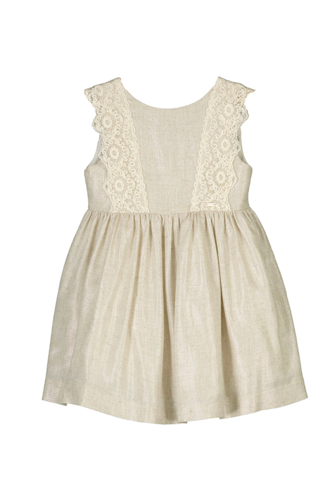 Linen Embroidered Dress