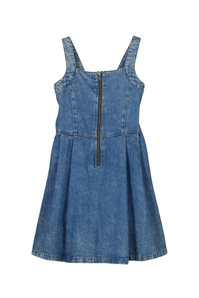Blue Jean Zip Dress