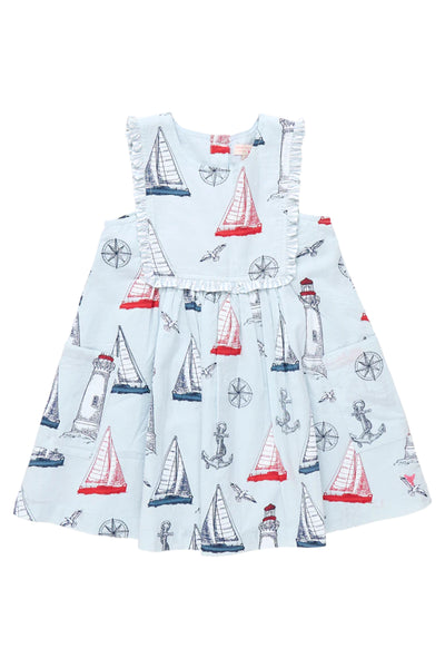 Pink Chicken - Nautical Adventure Courtina Dress