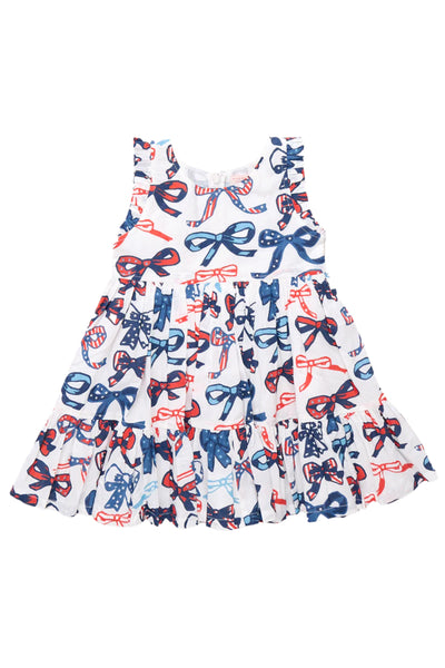 Pink Chicken - Red White and Bows Kelsey Dress