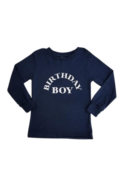 Navy "Birthday Boy" T-Shirt