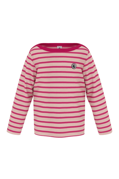 Pink Striped Long Sleeve