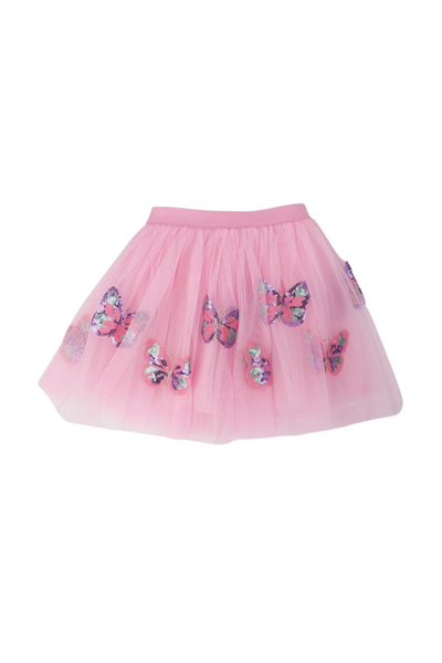 Pink Butterfly Sequins Tutu